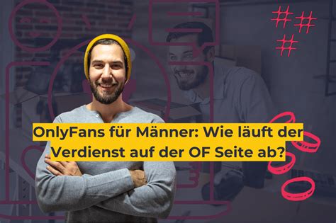 onlyfans für männer|OnlyFans als Mann: So läuft es ab!